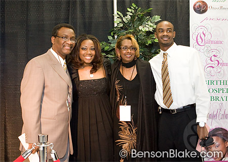 Charmaine w/ parents and twin brother Marvin