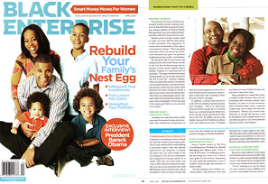 Natalynn Roman in Black Enterprise Magazine