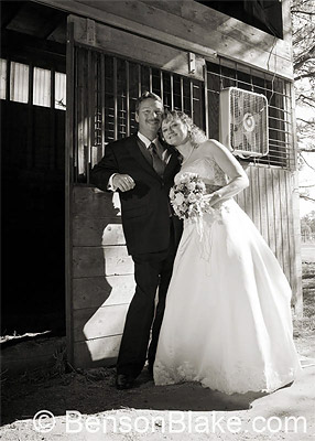 Anna & Marty in a Barn