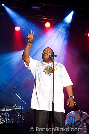 Marvin Sapp at King's Dominion - Joyfest 2009