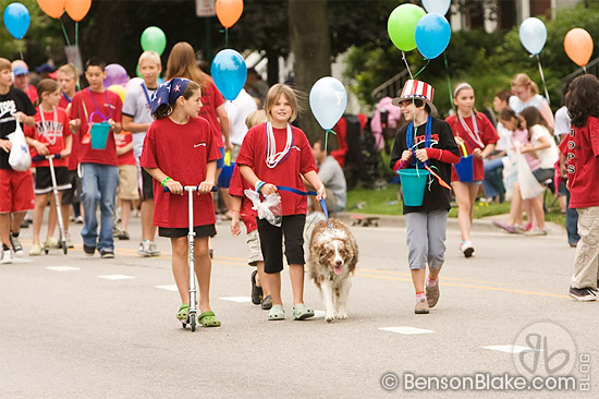 Oak Park Parade near Chicago