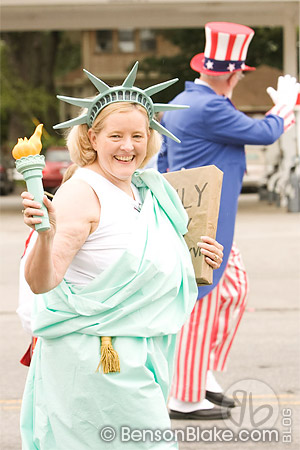 July 4th parade in Oak Park IL 2009