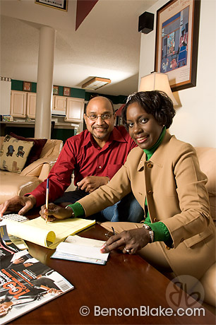 Natalynn Roman & Husband at their home